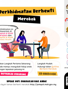 Speak Out : Perkhidmatan Berhenti Merokok